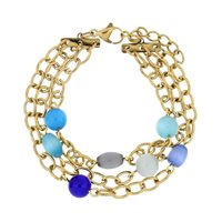 Bracciale Urania Preziosi Donna in Acciaio BRLED1001BLU - BRLED1001BLU